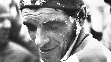 Eero Mäntyranta oli oman aikansa suomalainen hiihtäjäsankari. Kuva Sapporon olympiakisoista vuodelta 1972.