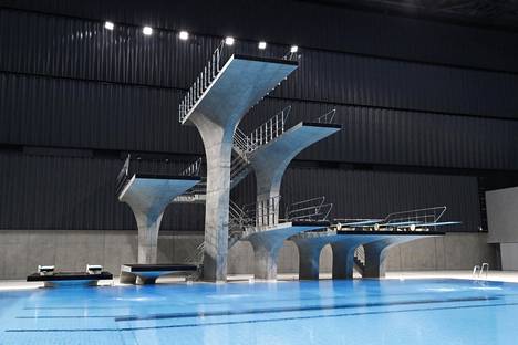 Tokion olympiakisojen uimahyppykilpailut järjestetään Tokyo Aquatics Centressä.