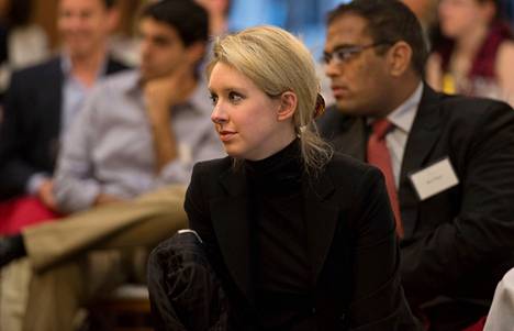 Theranosin perustaja Elizabeth Holmes osallistui tilaisuuteen Stanfordin yliopistolla vuonna 2013, jolloin yhtiö toi ensimmäiset testinsä kuluttajien saataville.