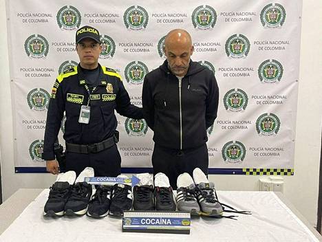 Diego Leon Osorio oli piilottanut kokaiinin lenkkareihin.