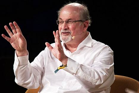 Kirjailija Salman Rushdie Tanskassa vuonna 2018.