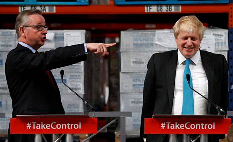 Michael Gove and Boris Johnson, who became friends in conservative politics, campaigned for Britain's exit from the EU in June 2016.