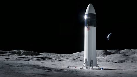 SpaceX:n valmistamia laskeutujia on tarkoitus käyttää Nasan Artemis-ohjelmassa.