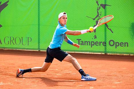 Unkarilainen Zsombor Piros voitti Tampere Openin tennisturnauksen tänä vuonna.
