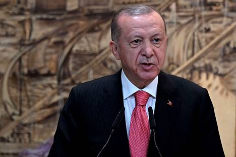Turkin presidentti Recep Tayyip Erdoğan.