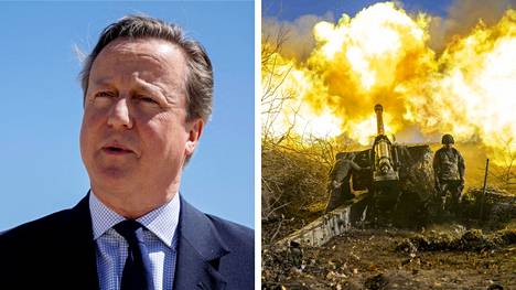 Britannian ulkoministeri David Cameron totesi Kiovan vierailullaan, että Ukrainalla on oikeus iskeä Britannian toimittamilla aseilla Venäjälle.