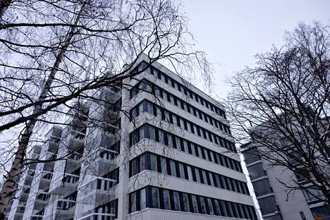 Yleisradion entinen toimistotalo on muutettu asuinrakennukseksi Töölön Kesäkadulla.