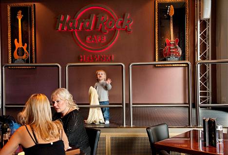 Helsingin Hard Rock Cafe avattiin lokakuussa 2012, jolloin kuva on otettu.