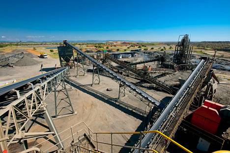 Afarak Groupin kaivos Etelä-Afrikassa.