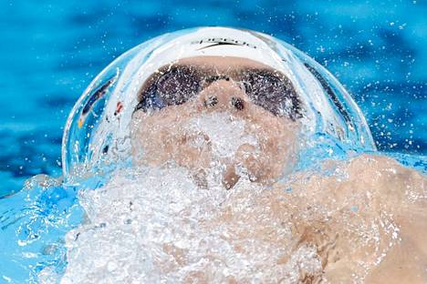 Venäjän Jevgeni Rylov o,isi ollut yksi MM-uintien suurista tähdistä. Hän on moninkertainen olympia- ja MM-voittaja. Kuva Tokion olympialaisista viime vuodelta.