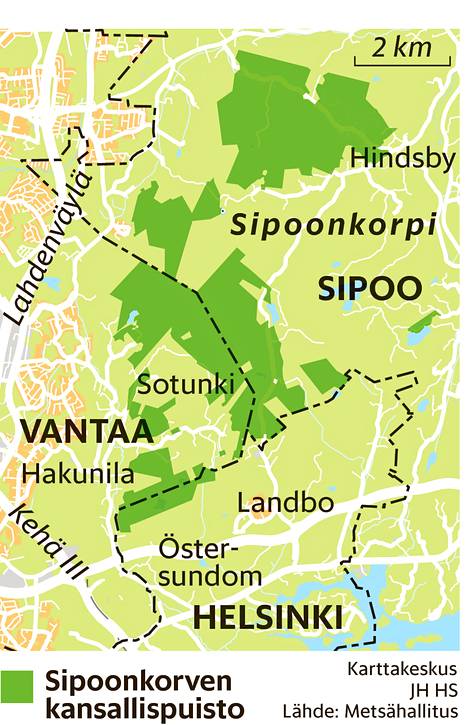 Sipoonkorven kehittämisestä tuli runsaasti palautetta - Kaupunki 