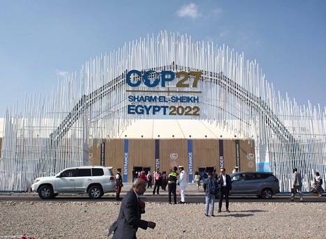 Tämänvuotinen YK:n ilmastokokous pidettiin Egyptin Sharm El-Sheikhissä.. 