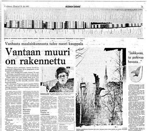 Helsingin Sanomat 31.12.1971.