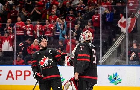 Kanada kaatoi Nuoret Leijonat MM-turnauksen alkusarjan päätösottelussa Edmontonissa.