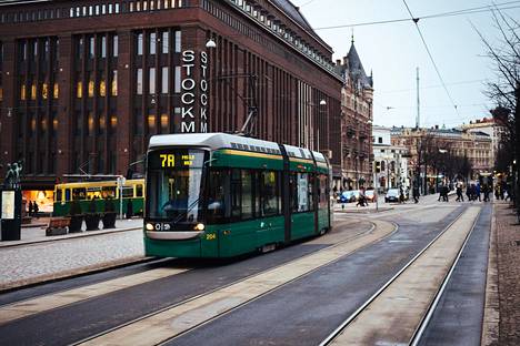 Helsingin kantakaupungissa joukkoliikenteen palvelutaso on ylivertaisesti parhainta Suomessa.