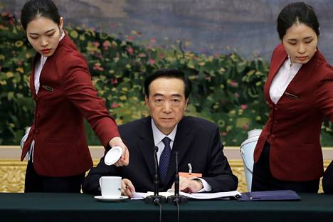 Chen Quanguo johtaa kommunistista puoluetta Xinjiangin maakunnassa. Kuva on otettu Pekingissä vuonna 2019.