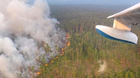 Putin määräsi armeijan sammuttamaan Siperian valtavia paloja, savu peittänyt satoja asutuskeskuksia