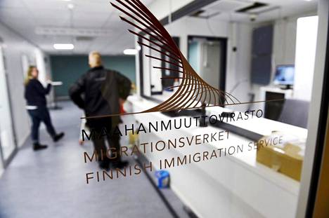 Maahanmuuttoviraston palvelupiste Helsingissä.