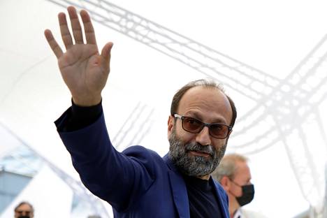 Farhadi on the red carpet at the Cannes Film Festival in July.