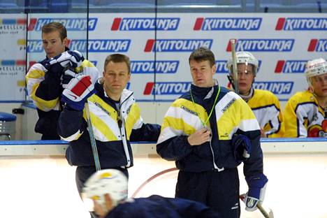 Erkka Westerlund and Raimo Summanen formed a successful – and explosive – coaching team at HIFK, Jokerei and Leijon.