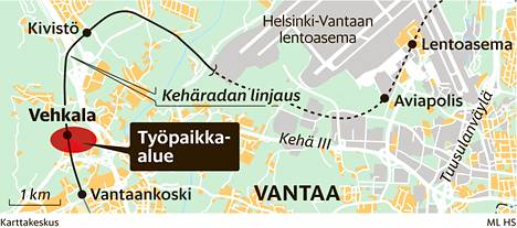 Vantaa virittää Vehkalaan tuhatta työpaikkaa - Kaupunki 