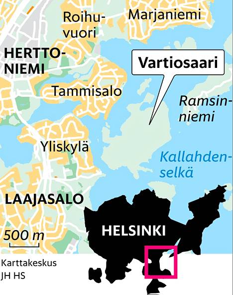 Helsinki haluaa tuhansia asukkaita Vartiosaareen - Kaupunki 