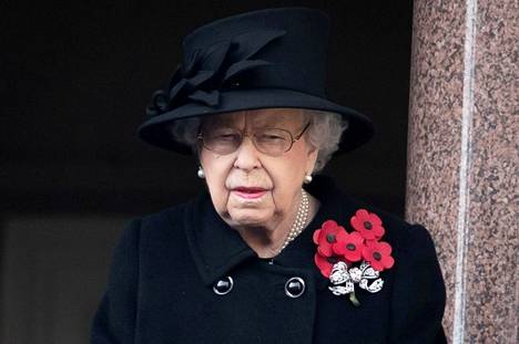 Kuningatar Elisabeth II osallistui Lontoossa järjestettyyn muistotilaisuuteen vuonna 2020.