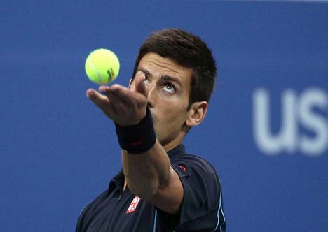 Novak Djokovic Yhdysvaltain avoimessa tennisturnauksessa vuonna 2013. 