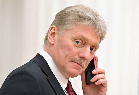 Kremlin tiedottaja Dmitri Peskov kuvattuna 18. helmikuuta 2022.