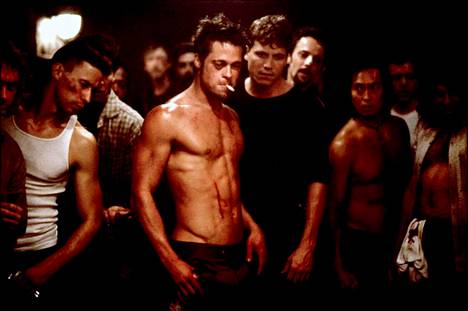 Brad Pitt esittää Tyler Durdenia. Tyler perustaa tappelukerhon, jonka ensimmäinen sääntö on, ettei tappelukerhosta saa puhua.