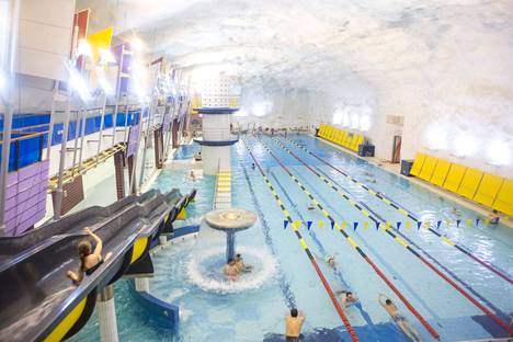 Itäkeskuksen uimahallissa saunojen aukioloja on lyhennetty sähkön säästämiseksi. 