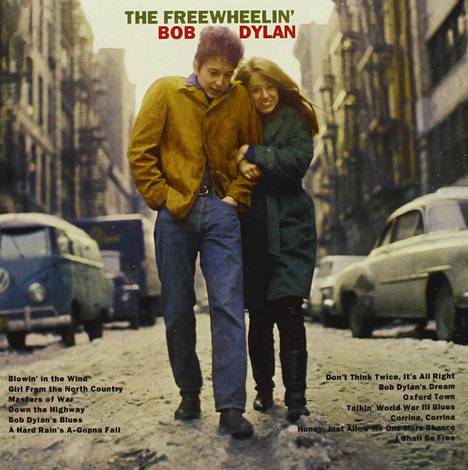 Levy The Freewheelin’ Bob Dylan vuodelta  1963.