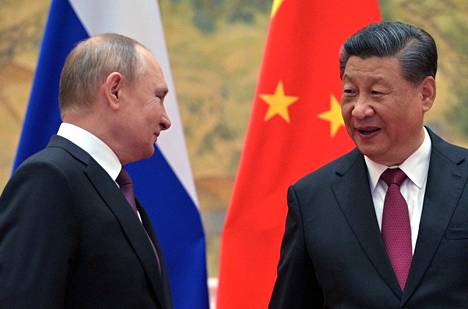 Venäjän Vladimir Putin ja Kiinan Xi Jinping tapasivat Pekingissä 4. helmikuuta.