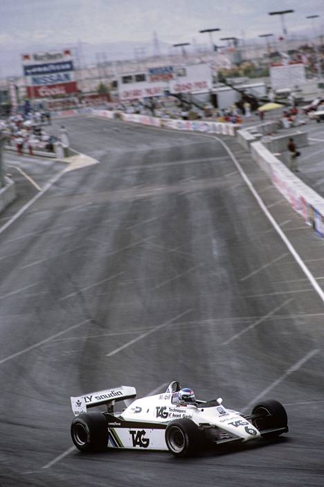 Keke Rosberg varmisti maailmanmestaruutensa 1982 Las Vegasissa.