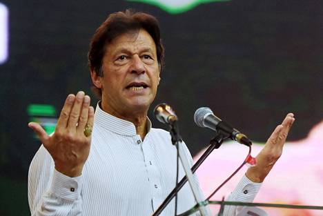 Imran Khan valittiin pääministeriksi vuonna 2018.