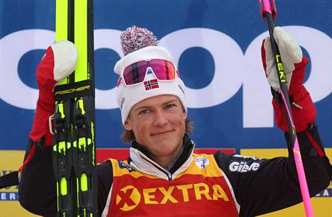  Johannes Høsflot Klæbolla on ollut syytä hymyyn Tour de Skillä.