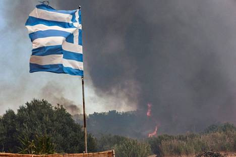 Kreikassa paloi viime vuonna lähes 130 000 hehtaaria maata.