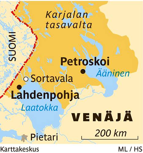 Venäjän-Karjalassa mies elää 60 vuotta - Kotimaa 