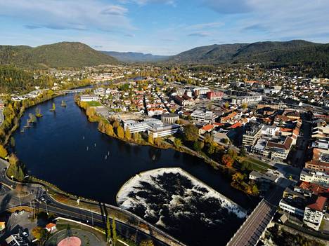 Kongsberg is just over an hour’s drive from Oslo.