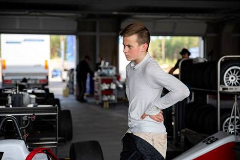 Tuukka Taposesta on povattu tulevaisuuden F1-kuljettajaa. 