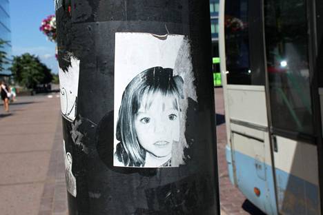 Madeleine McCann oli katoamisen aikaan kolmevuotias.