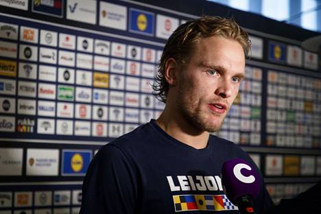 Mikko Rantanen on Leijonien MM-joukkueen varakapteeni.