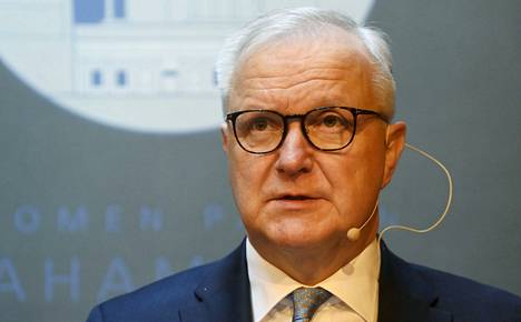 Suomen Pankin pääjohtaja Olli Rehn ennustaa Suomen taloudelle  ”stagflaatiomaista” kehitystä – talouskasvu niukkaa, hintojen nousu kovaa -  Politiikka 