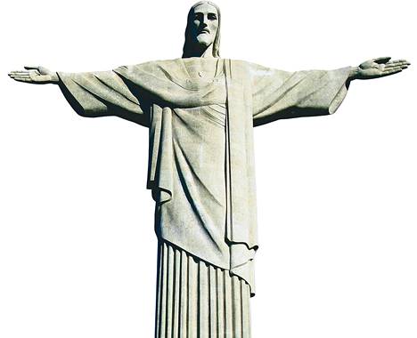 Kristus-patsas Rio de Janeirossa on kaupungin ja koko Brasilian symboli.
