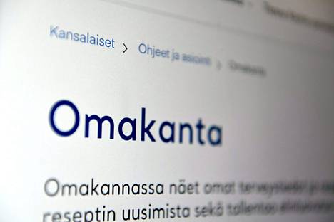 Omakanta-palvelun oikea osoite on kanta.fi.