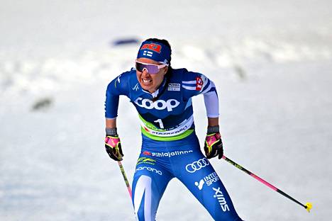 Kerttu Niskanen sijoittui lauantaina MM-kisojen yhdistelmäkilpailussa viidenneksi. Pronssimitalisijasta hän jäi kahdeksan sekuntia.