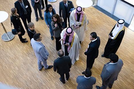 Saudi-Arabian kauppavaltuuskunta vieraili torstaina Business Finlandin tiloissa Ruoholahdessa.
