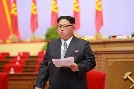 Pohjois-Korean johtaja Kim Jong-un.