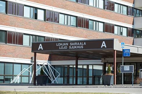 Lohjan sairaala vuonna 2019.