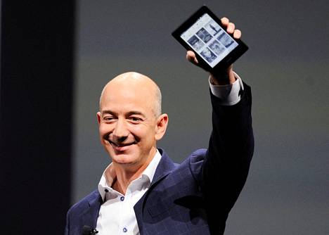 Verkkokauppajätti Amazonin toimitusjohtaja Jeff Bezos.